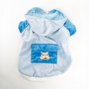 Blue Velvet Hoodie Jacket