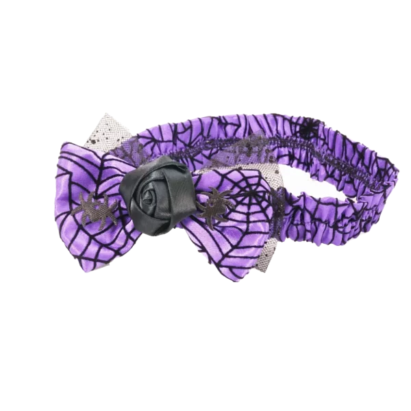 Spider Web Rosy Headband